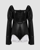 Ellingham PU Leather Corset Dress